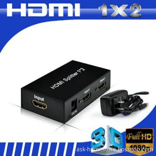 display port splitter 1 in 2 out